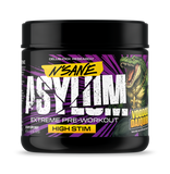 CELLSHOCK RESEARCH NSANE ASYLUM HIGH STIM VOODOO DAQUIRI BOTTLE IMAGE EXCLUSIVELY AT NUTRISHOP
