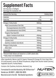 NUTEK NUTRITION NATURES EFA SUPPLEMENT FACT IMAGE AVAILABLE EXCLUSIVELY AT NUTRISHOP