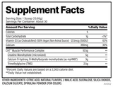 PHLABS CHT SUPPLEMENT FACTS IMAGE EXCLUSIVELY AT NUTRISHOP