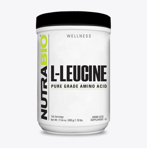 NutraBio Leucine - Nutrishop Boca 