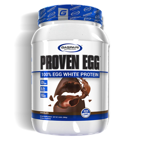 GASPARI EGG WHITE CHOCOLATE PROTEIN TUB 