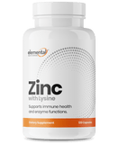 ELEMENTAL HEALTH SCIENCES ZINC BOTTLE IMAGE AVAILABLE EXCLUSIVELY AT NUTRISHOP