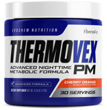 EVOCHEM NUTRITION THERMOVEX PM CHERRY ORANGE BOTTLE IMAGE AVAILABLE EXCLUSIVELY AT NUTRISHOP