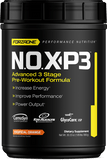 FORZAONE PERFORMANCE NUTRITION N.O.X-P3 TROPICAL ORANGE BOTTLE IMAGE AVAILABLE EXCLUSIVELY AT NUTRISHOP
