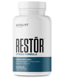 KATALYST NUTRACEUTICALS RESTOR BOTTLE IMAGE AVAILABLE EXCLUSIVELY AT NUTRISHOP