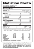 TRAILHEAD NUTRITION MODERN SOURCE PLANT BASED PROTEIN SUPPLEMENT FACTS IMAGE AVAILABLE EXCLUSIVELY AT NUTRISHOP