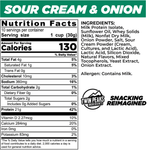 Protein Puffs Sour Cream & Onion - Nutrishop Boca 