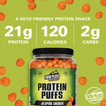 Protein Puffs Jalapeno Cheddar - Nutrishop Boca 